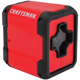 CRAFTSMAN Laser Level, Cross Line, Red, 36-Foot Range (CMHT77629)