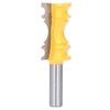 Chair Rail Molding Router Bit Carbon Steel Alloy Crown Shape