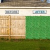 Coarbor 4 Packs 39"x117" Artificial Ivy Privacy Fence Screen Faux