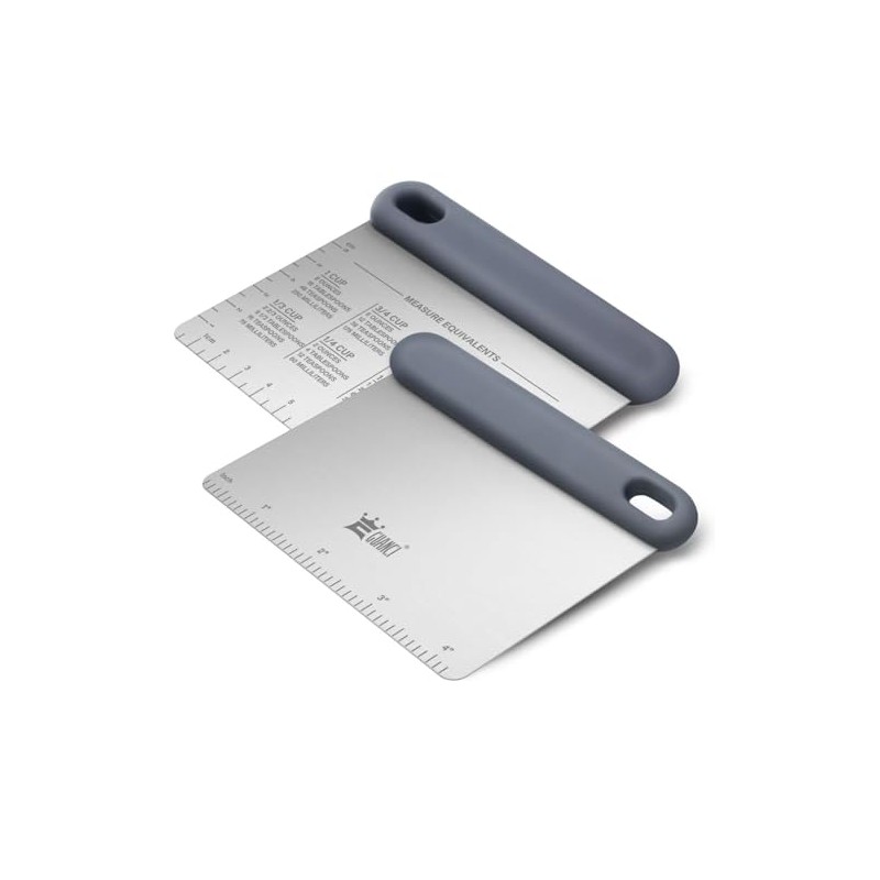 Raspador de banco para cocina, juego de 2, raspador de