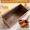 Vitrignis pullman loaf pan with lid - Rectangle bread pans