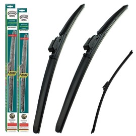 Heyner Fits Mercedes GLC 2019-2022 Full Set of 3 Wiper Blades Hybrid HH2222TLM13Q