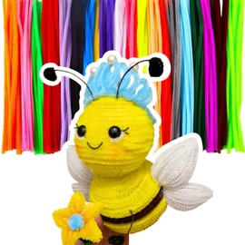 Pipe Cleaners Craft 280 PCS, Chenille Stems 12 Inch, 20 Multi-Colored Craft Supplies for Classroom, DIY Art Fuzzy Sticks & Decoration Art Supplies