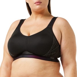 TriAction Women's Triaction Cardio Cloud P Ex Racerback sports bra, Black, 38D