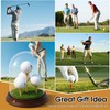 HEWYIOS Light Up Hole in One Golf Ball Display Case，Can