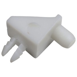 Spare Hardware Parts Pax Shelf Support Pins (IKEA Part #115344/101558 / 139199/139200) (Pack of 8, White)