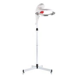 Professional Standing Hair Dryer - 950W Floor Standing Hooded Dryer Hair Bonnet with Ionic Generator for Professional Salon Station Spa Home Use Hair Drying Treatment Adds Shine Volume (White)