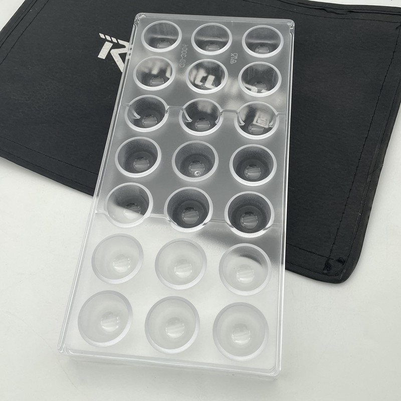 Goldbaking Bell Shape Chocolate Bonbon Mold Polycarbonate Truffle Mould Homemade