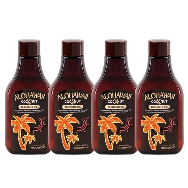 (4ea) Foodaholic Aloha Hawaii Blending Oil 150ml/Tanning Oil / (4개)푸드어홀릭
