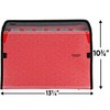 Five Star 72705 Carpeta archivadora expansible de 7 bolsillos personalizables,