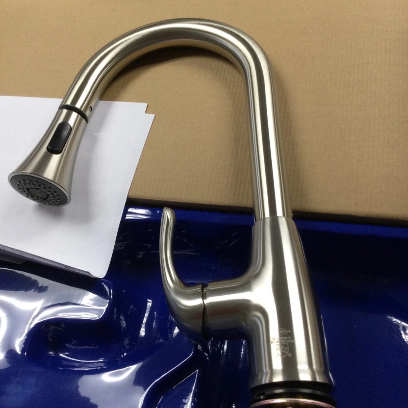 PROFLO Brand New Proflo Brushed Nickel Kirkham Kitchen Faucet PFXC8512ZBN