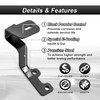 ROMELACK Upper Hood Light Mount Brackets Ditch LED Pods Bracket
