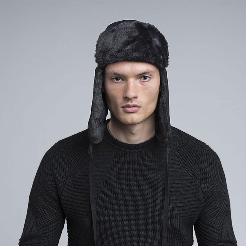 Kangol Wool Ushanka - Black/S Black, Small