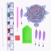 Diamond Painting Pendant DIY Rose Diamond Painting Window Hanging Decoration