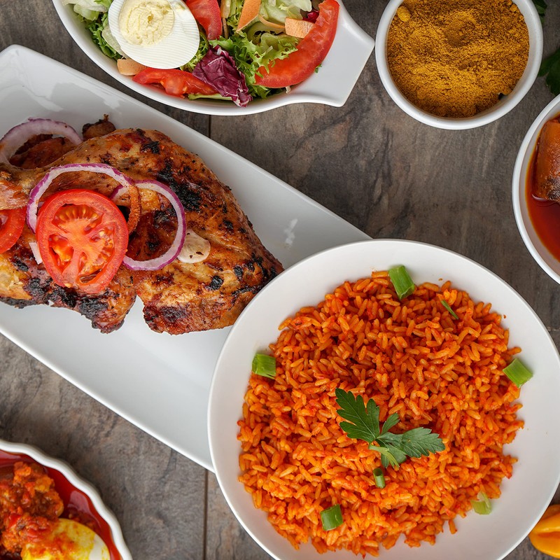 Jollof Rice Blend (Mild, 3.7oz) Made with100% Tomato and Spices
