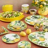 Limone 40 oz. Ceramic Teapot - Lemon-Shaped, Durable and Dishwasher-Safe,