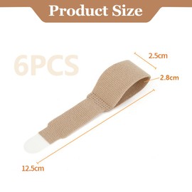 OUDQFCJ 10 Stück Hammerzehen Zehenbandage,Hammerzehen Korrektur Bandage,Hammerzehen Korrektoren,Zehenkorrektor Bandagen Zur Korrektur Von Hammerzehen,Krummen Zehen,üBerlappenden Zehen