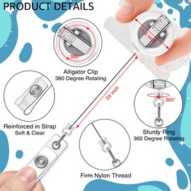 Juoqg Accept Love Understand Funny Puzzle Pieces Glitter Retractable Badge Reel with Alligator Clip for Mental Health Doctor Nurse, Autism Awareness Badge Holder for Teacher, Neurodiverse Badge Reel