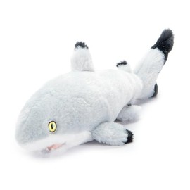 The Petting Zoo Blacktip Shark Stuffed Animal Plushie, Gifts for Kids, Earth Keeperz Sealife Animals, Zoologee Grey Blacktip Shark Plush Toy, 16 inches