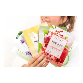 Kit De Mascarillas Faciales Naturales Farmasi Todo Tipo De Piel