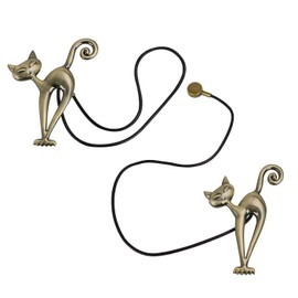 Cisixin Pack of 2 Creative Curtain Tiebacks for Curtains Animal Curtain Tieback Magnetic Curtain Tieback Magnetic Curtain Clip for Decoration