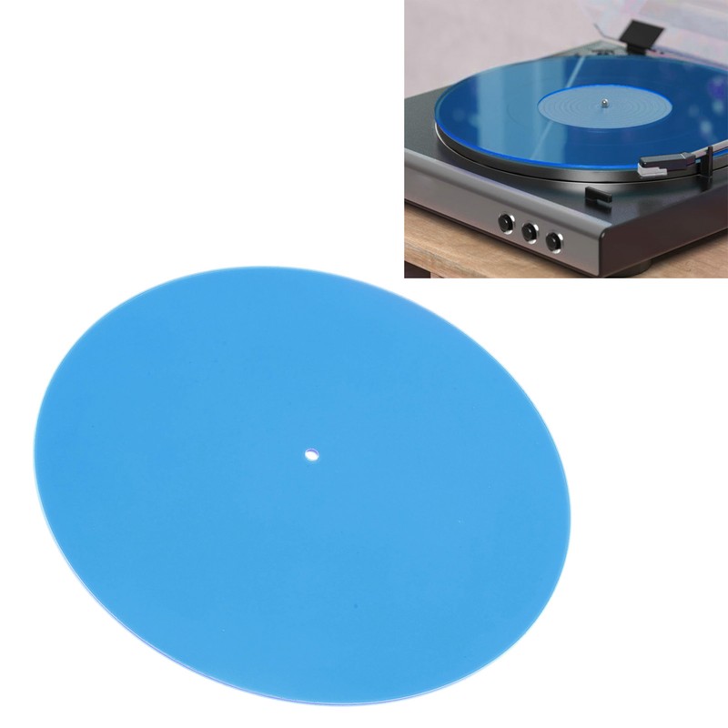 Turntable Mat Record Platter Slipmat Low Noise Acrylic Record Player