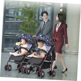 RORPOIR 2Pcs Component Twin cart Child Stroller Universal Connector Aluminum Outdoor Stroller Connector Toddler Newborn Double Stroller Connector Baby pram Stroller Connector