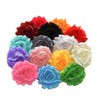 LALAFINA Burr Flower DIY Hair Accessories 30pcs Shabby Chiffon Flowers