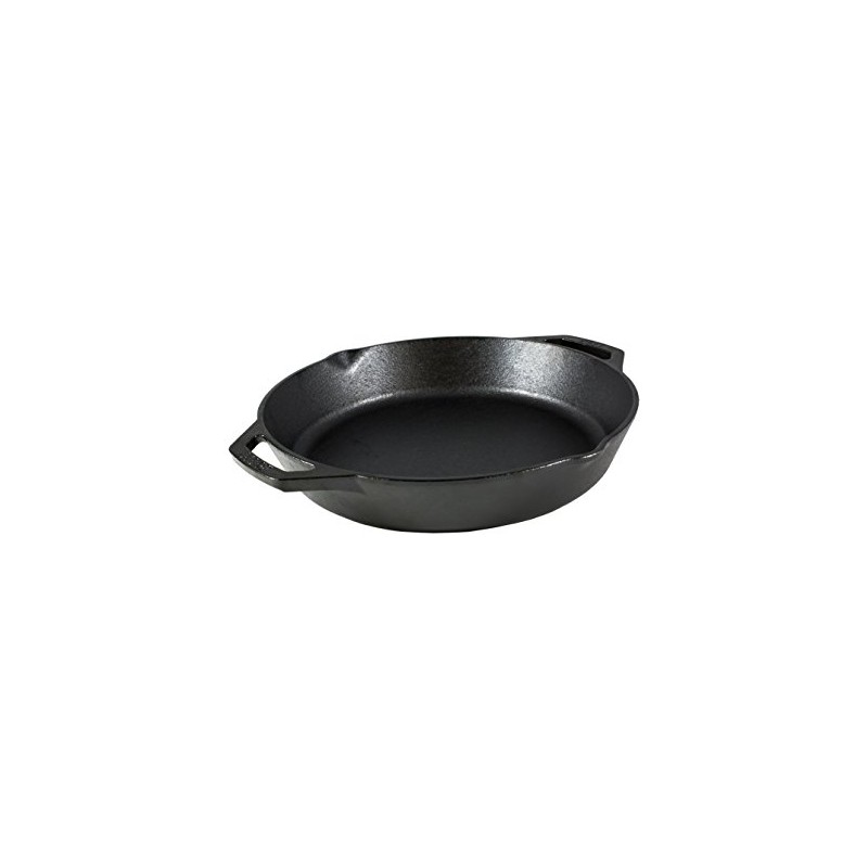 Lodge 12 Inch Pre-Seasoned Cast Iron Skillet - Dual Assist