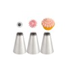 Extra Large French Star Piping Tip, 3-Piece Churro Tips Set