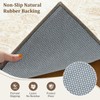 8x10 Ft Non Slip Rug Pad, Dual Surface Felt and