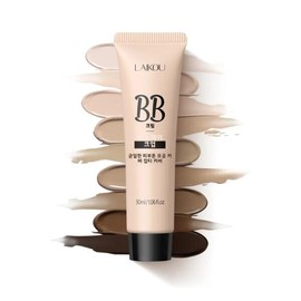 LAIKOU 립틴트 립글로스 LAIKOU 9 컬러 파운데이션 BB 크림 30ml 천연 페이셜 컨실러 커버 다크 서클 모공 라이트 [06 270] Lip Tint Lip Gloss LAIKOU 9 Color Foundation BB Cream 30ml Natural Facial Concealer Cover Dark Circles Pores Light [06 270]