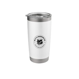 12 Cylinders Co Logo Simple Car Lovers Stainless Steel Insulated Tumbler