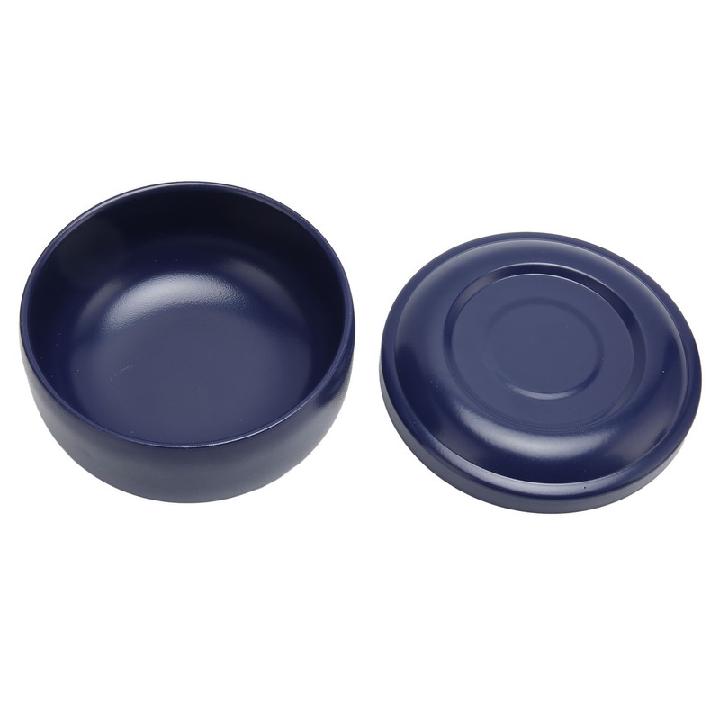 Men Shaving Soap Bowl Dark Blue Wide Mouth Easy To