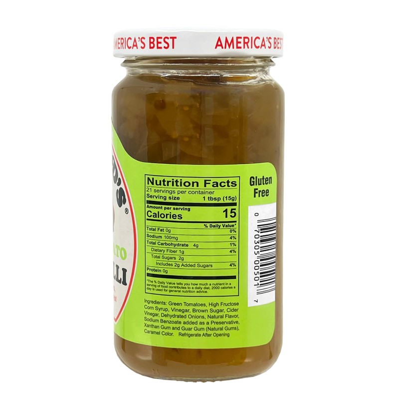 Howard’s Green Tomato Piccalilli 11 oz (312g) | Classic Relish