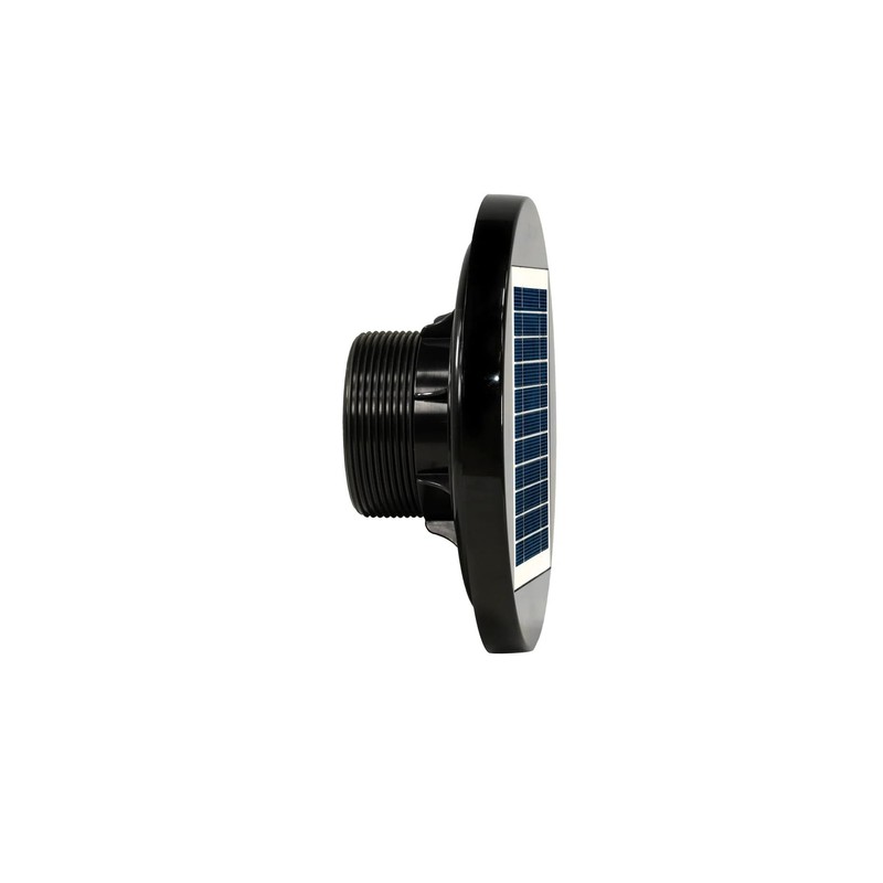 Quietcool UTF-SLR-03 Solar Utility Fan - Perfect for Backyard Sheds,