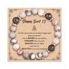 VivaJoy 13th Birthday Gifts for Girls - Natural Stone Bracelet Birthday Ideas for Sister, Daughter, Friend