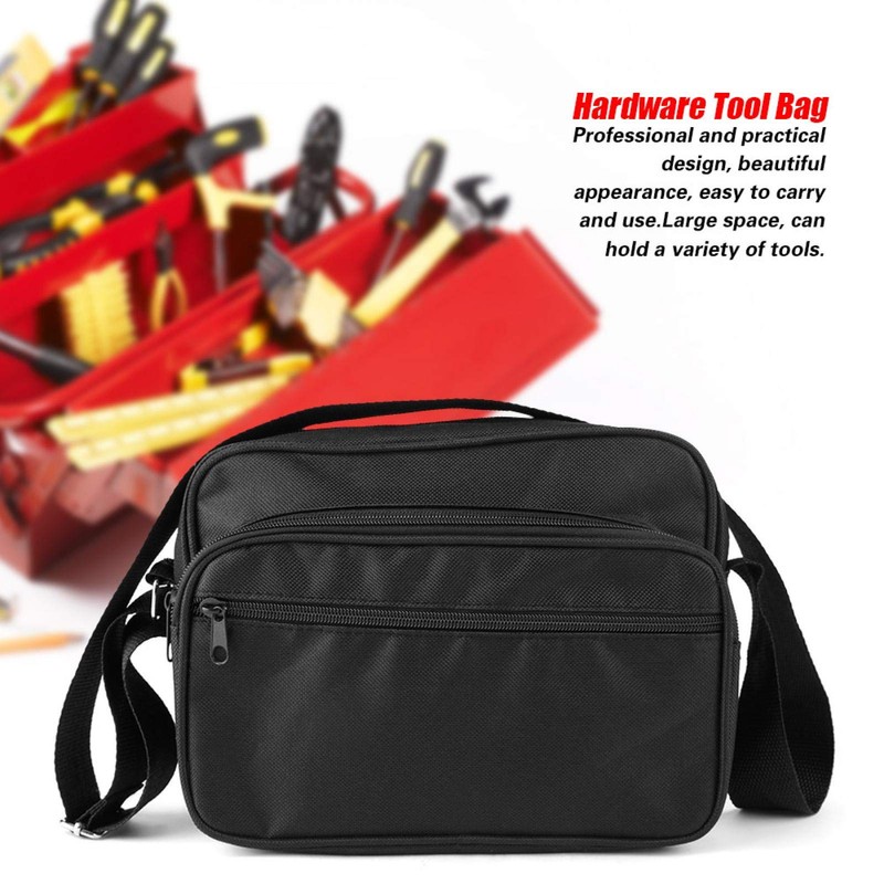 Tool Bag Organiser, Thickened Canvas Holder, Storage Case, Single Shoulder