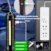 Magnetic Barbecue Grill Lights with Side Lamp Zoomable Water and