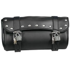Hot Leathers Large PVC Tool Bag with Padlocks TBB1005-12X6X4