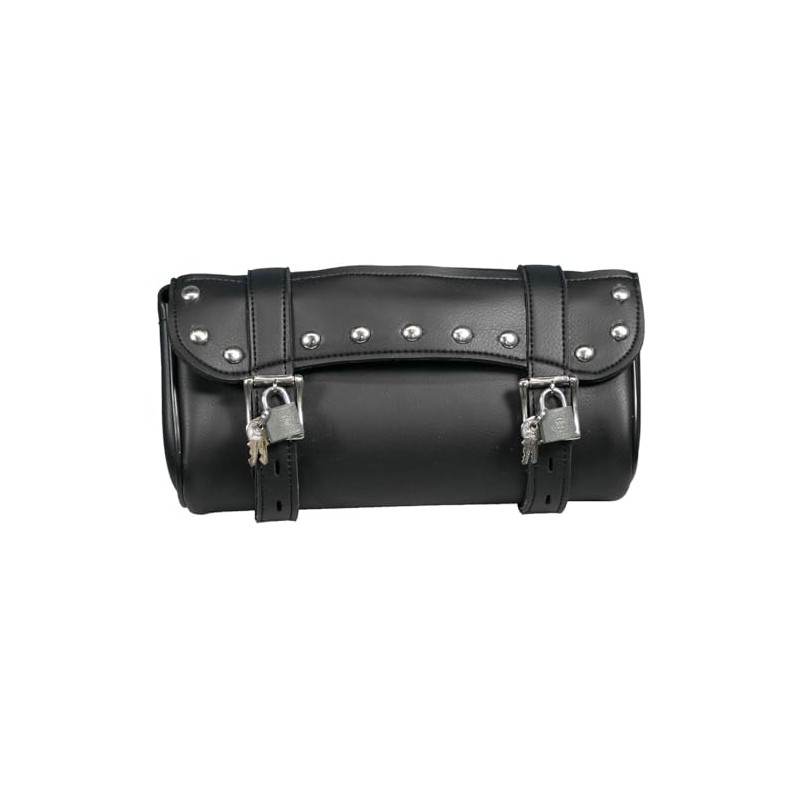 Hot Leathers Large PVC Tool Bag with Padlocks TBB1005-12X6X4