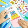 Pack of 35 Scratch Art, Rainbow Scratch Painting, Creative Creations