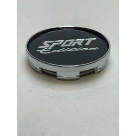 Sport Edition Gloss Black Snap In Wheel Center Cap JH3-4-CAP