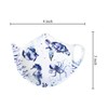 Supreme Housewares Tea Bag Holder Set of 4, Teapot Shaped