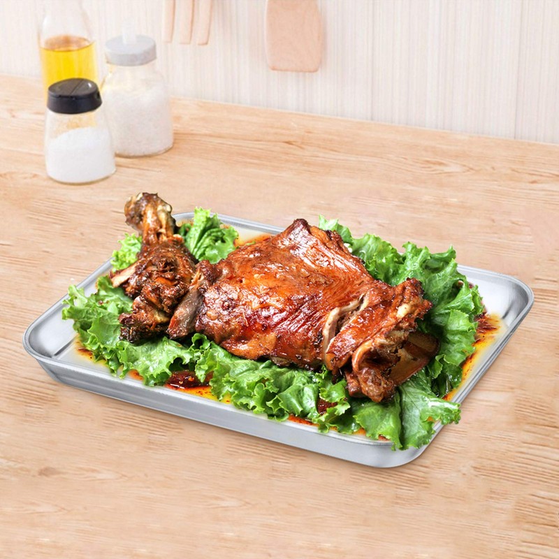 P&P CHEF 10.5 Inch Baking Cookie Sheet, Oven Pan Tray