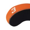 Golf Iron Cover Head Cover 11-Piece Set (3~9, P, A,