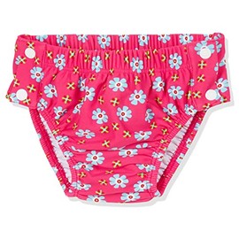 Playshoes Badehose Schwimmhose Badebekleidung Unisex Kinder,Blumen Zum Knöpfen,74-80