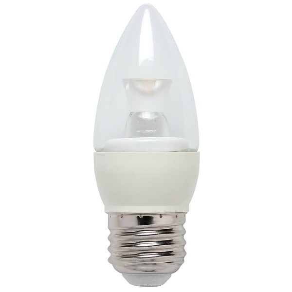 Westinghouse Lighting 3304600 3W Torpedo B10 Dimmable LED Light Bulb with Medium Base, Warm White