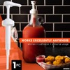 1 Gallon Pump Dispenser - Leak-Proof Pump for Gallon Jug