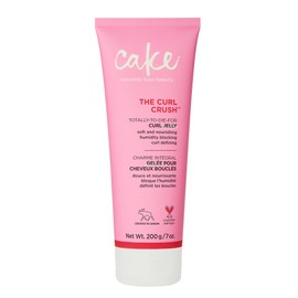 Cake Beauty Cake Beauty Curl Jelly, The Curl Crush C Moisturizes & Nourishes Curls - Lightweight for Soft Hold & Shiny Finish - Humidity Blocking For Frizz Control - For Curly Hair- 7 oz / 200g